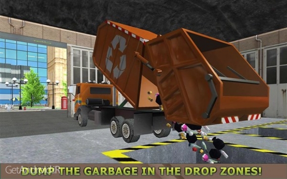 دانلود Garbage Truck Simulator PRO 2017 v1.2 بازی کامیون های زباله 2017 اندروید