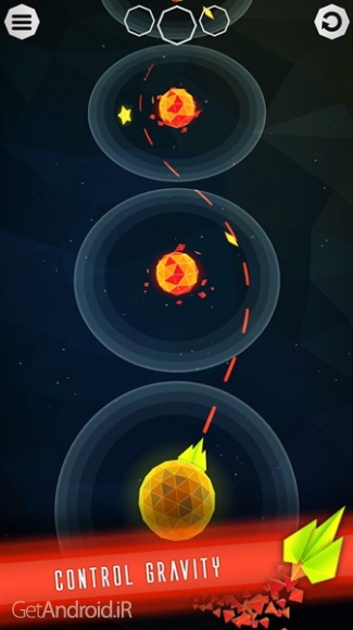 دانلود Gravity Galaxy 1.03 بازی جاذبه کهکشان اندروید