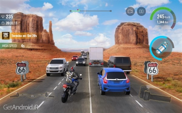 دانلود بازی Moto Traffic Race 2 اندروید