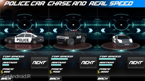 دانلود Police Car Chase 1.1.01 بازی تعقیب و گریز پلیسی برای اندروید