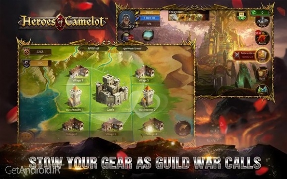 دانلود بازی Heroes of Camelot اندروید