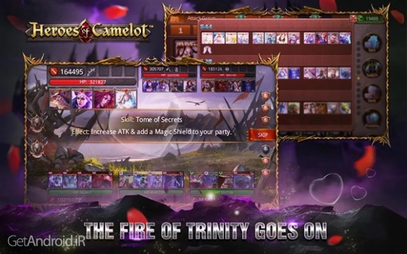 دانلود بازی Heroes of Camelot اندروید