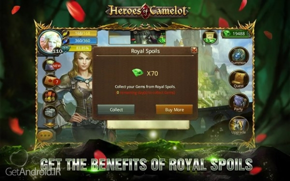 دانلود بازی Heroes of Camelot اندروید
