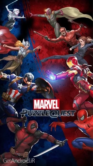 دانلود بازی Marvel Puzzle Quest اندروید