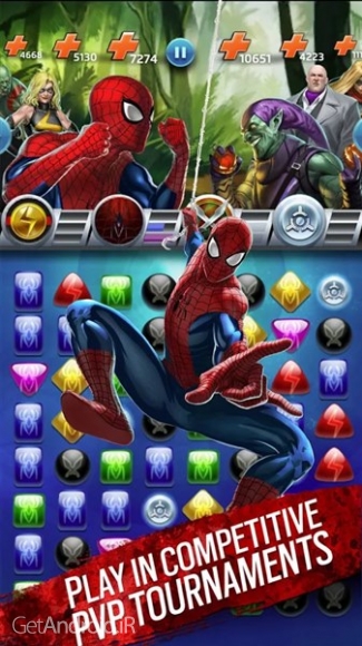 دانلود بازی Marvel Puzzle Quest اندروید
