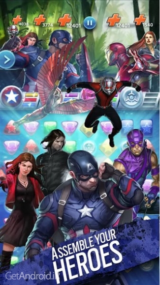 دانلود بازی Marvel Puzzle Quest اندروید