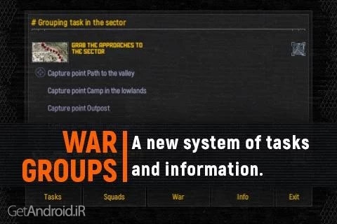 دانلود War Groups 3 v3.3.0.1F بازی گروههای جنگ 3 اندروید