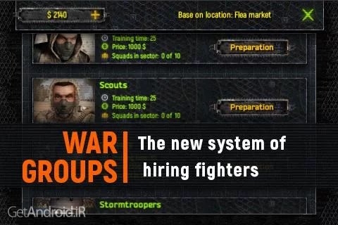 دانلود War Groups 3 v3.3.0.1F بازی گروههای جنگ 3 اندروید