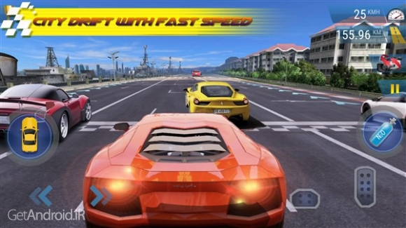 دانلود Mad 3D：Highway Racing 1.1 بازی ماشین سواری در بزرگراه برای اندروید