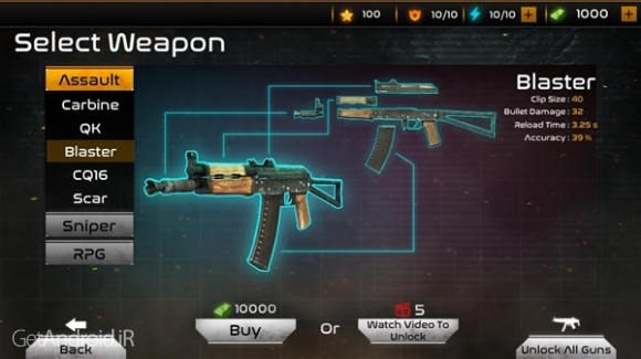 دانلود بازی Assault Fury اندروید