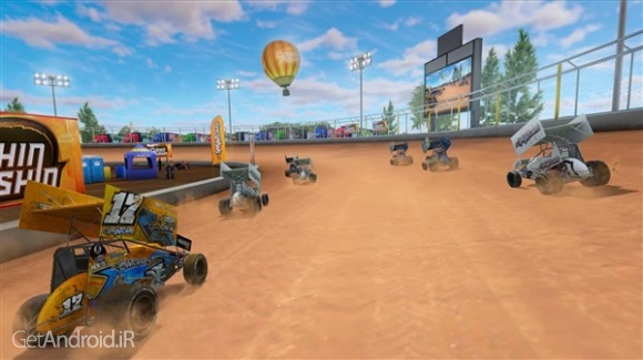 دانلود بازی Dirt Trackin Sprint Cars اندروید