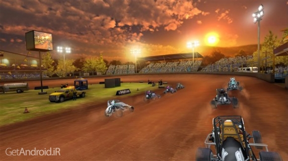 دانلود بازی Dirt Trackin Sprint Cars اندروید