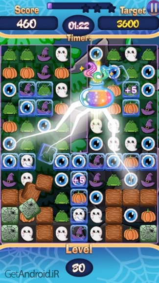 دانلود Match 3 – Spooky Hotel 1.03 بازی هتل اشباح اندروید