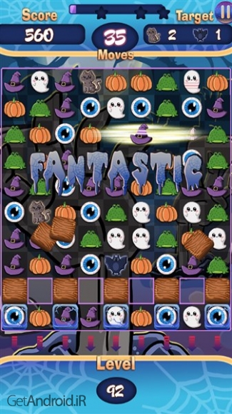 دانلود Match 3 – Spooky Hotel 1.03 بازی هتل اشباح اندروید