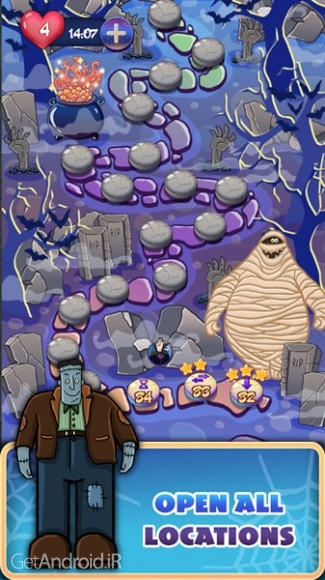 دانلود Match 3 – Spooky Hotel 1.03 بازی هتل اشباح اندروید