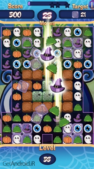 دانلود Match 3 – Spooky Hotel 1.03 بازی هتل اشباح اندروید