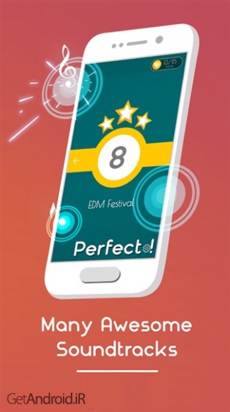 دانلود بازی Dancing Ballz Music Line اندروید