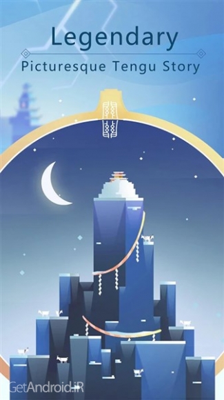 دانلود Hiding the Moon: Tengu Legend 1.2.3 بازی پازلی پنهان کردن ماه اندروید