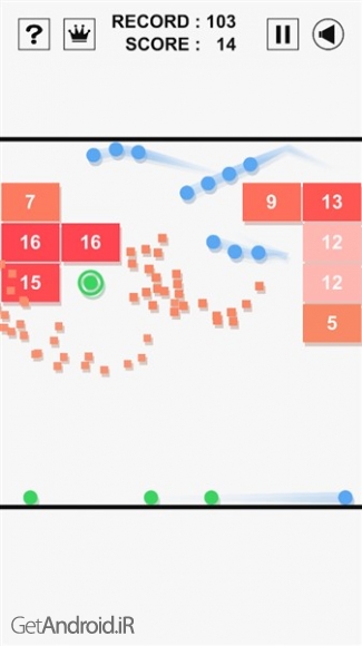 دانلود بازی Swipe Brick Breaker اندروید