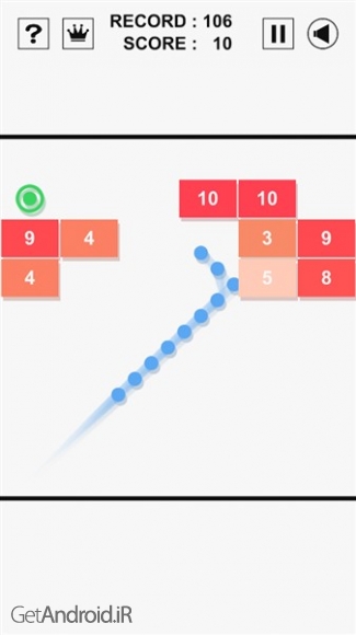 دانلود بازی Swipe Brick Breaker اندروید