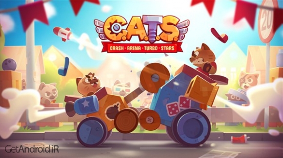 دانلود بازی CATS Crash Arena Turbo Stars اندروید