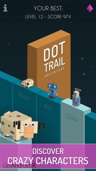 دانلود Dot Trail Adventure 1.1.3 بازی ماجراجویی اندروید بدون دیتا