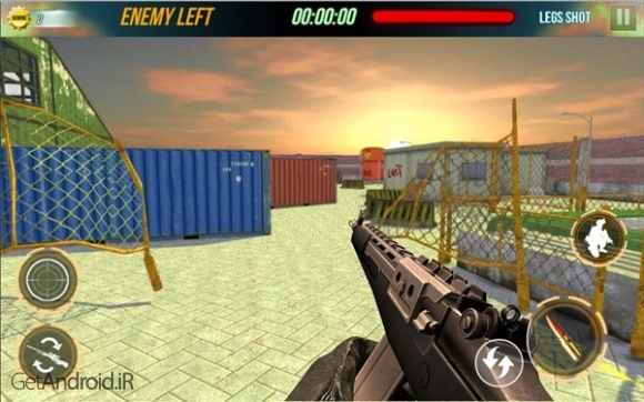 دانلود Frontline Combat Sniper Strike v1.0 بازی کانتر استریک جدید اندروید