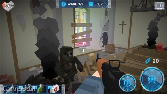 دانلود بازی The walking zombie Dead city اندروید