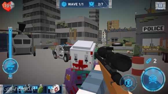 دانلود بازی The walking zombie Dead city اندروید