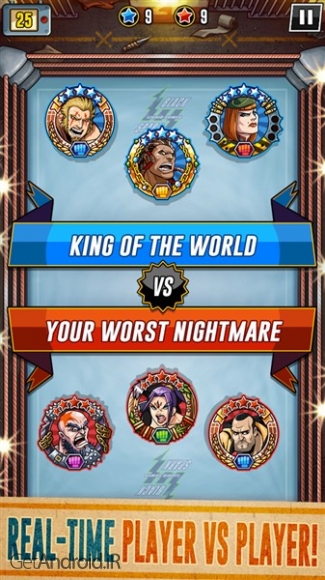 دانلود بازی The Muscle Hustle Slingshot Wrestling اندروید