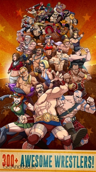 دانلود بازی The Muscle Hustle Slingshot Wrestling اندروید