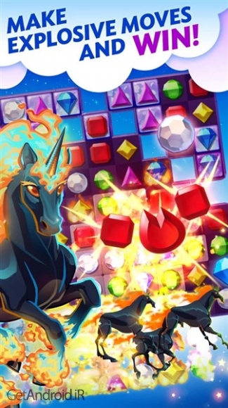 دانلود بازی Bejeweled Stars: Free Match 3 اندروید