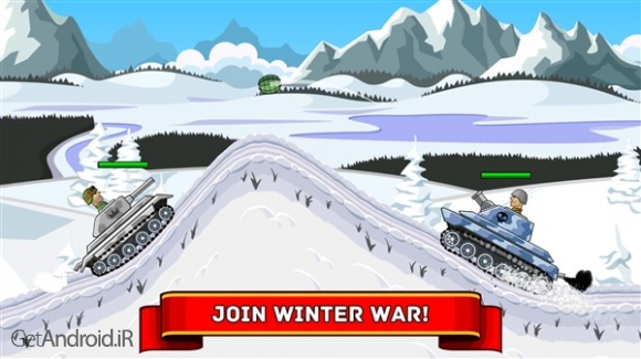 دانلود بازی Hills of Steel اندروید