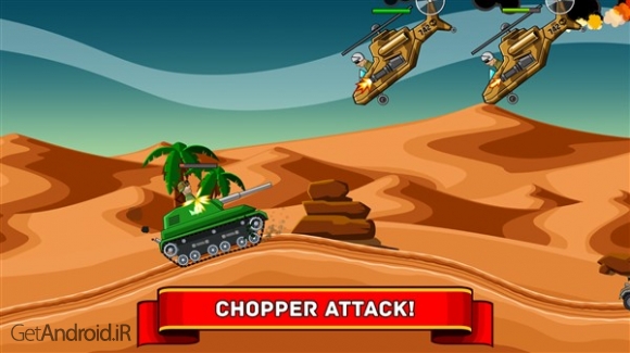 دانلود بازی Hills of Steel اندروید