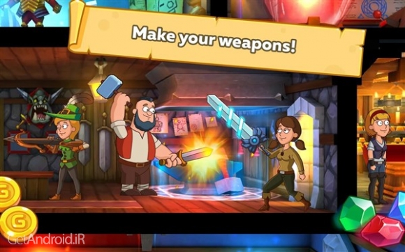 دانلود بازی Hustle Castle Fantasy Kingdom اندروید