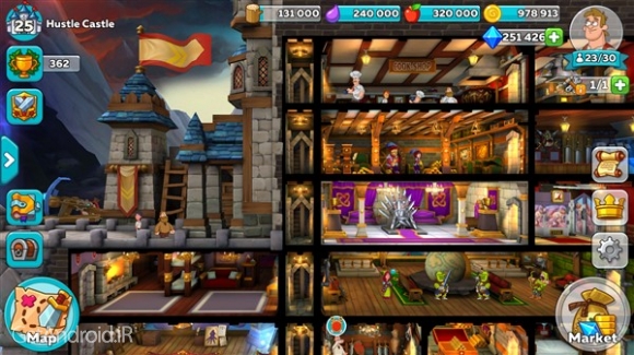 دانلود بازی Hustle Castle Fantasy Kingdom اندروید