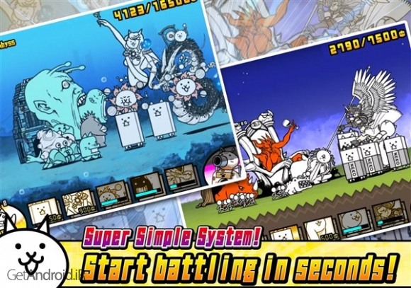 دانلود بازی The Battle Cats اندروید
