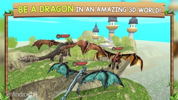 دانلود بازی Dragon Sim Online اندروید