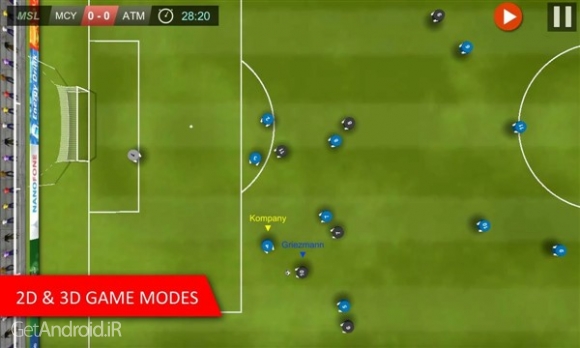 دانلد بازی Mobile Soccer League اندروید
