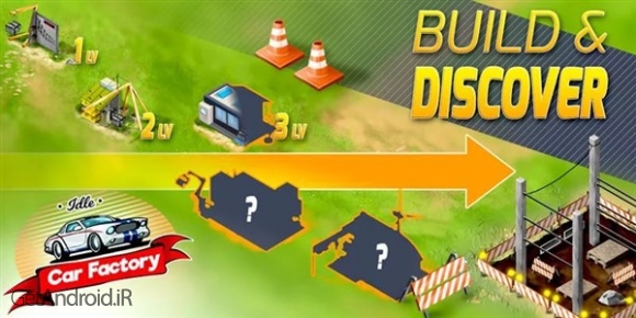 دانلود بازی Idle Car Factory اندروید