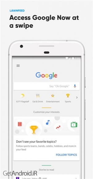 دانلود برنامه Lawnchair Launcher اندروید