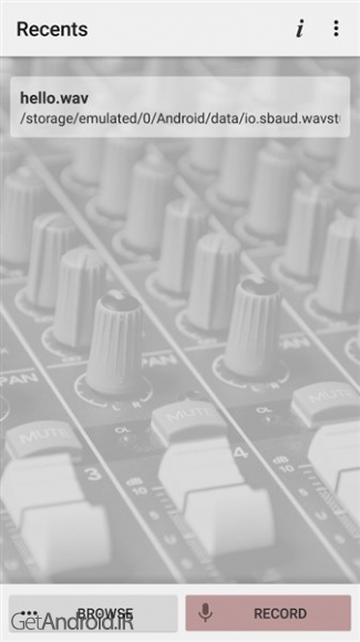 دانلود برنامه WavStudio Audio Recorder Editor اندروید