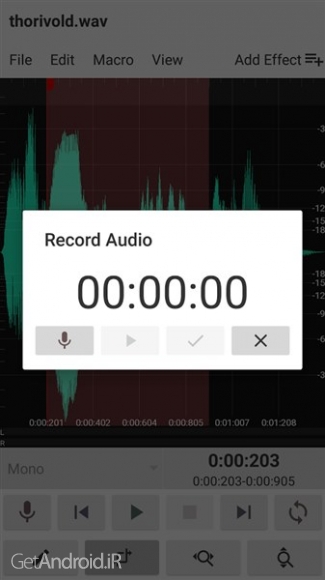 دانلود برنامه WavStudio Audio Recorder Editor اندروید