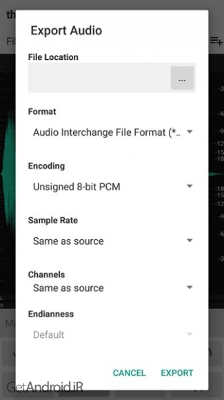 دانلود برنامه WavStudio Audio Recorder Editor اندروید