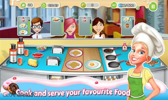 دانلود بازی Breakfast Cooking Mania اندروید