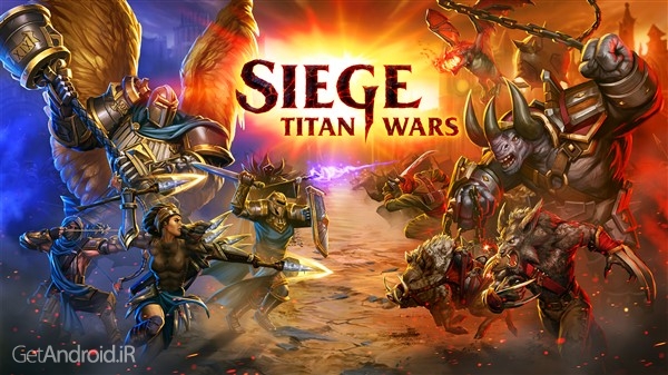 بازی SIEGE TITAN WARS اندروید