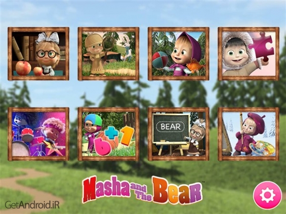 دانلود بازی آموزشی Masha and the Bear اندروید
