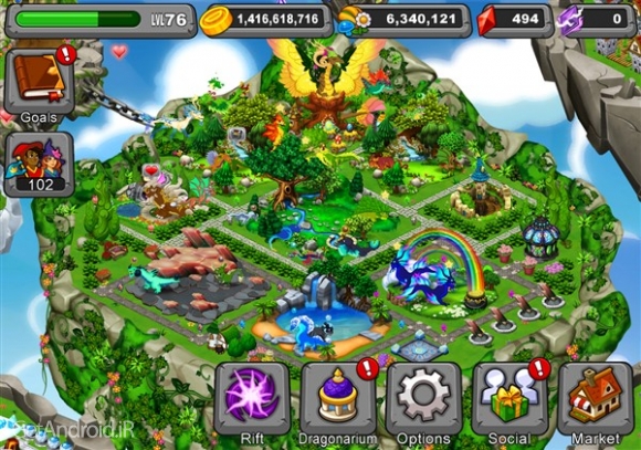 دانلود بازی DragonVale اندروید