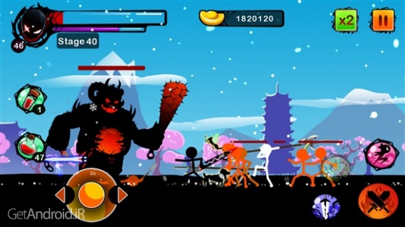 دانلود بازی Stickman Ghost Ninja Warrior اندروید