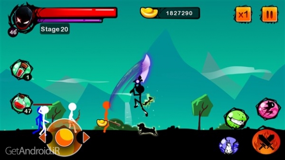 دانلود بازی Stickman Ghost Ninja Warrior اندروید